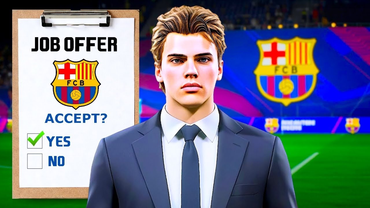 I Become Barcelona's New Manager... | FC 26 Barcelona Career #1
