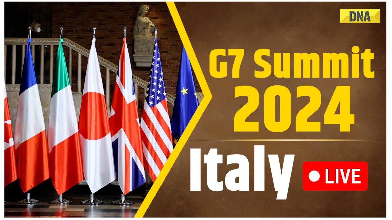 LIVE:  Watch G7 Summit Begins In Italy | Italian PM Giorgia Meloni, Welcomes G7 Leaders | PM Modi