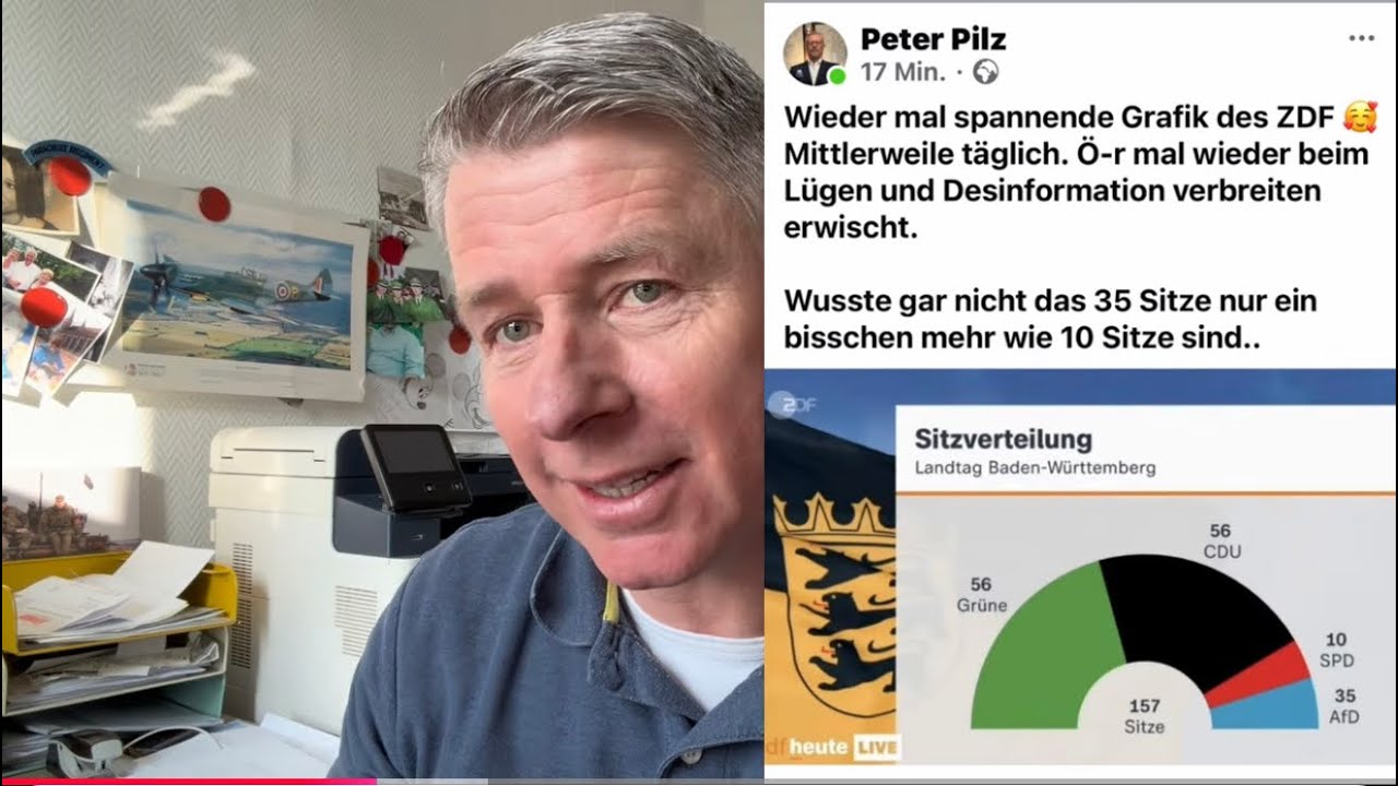 ZDF wieder irre. CDU gewinnt keine Wahl mehr, jede Wette! 