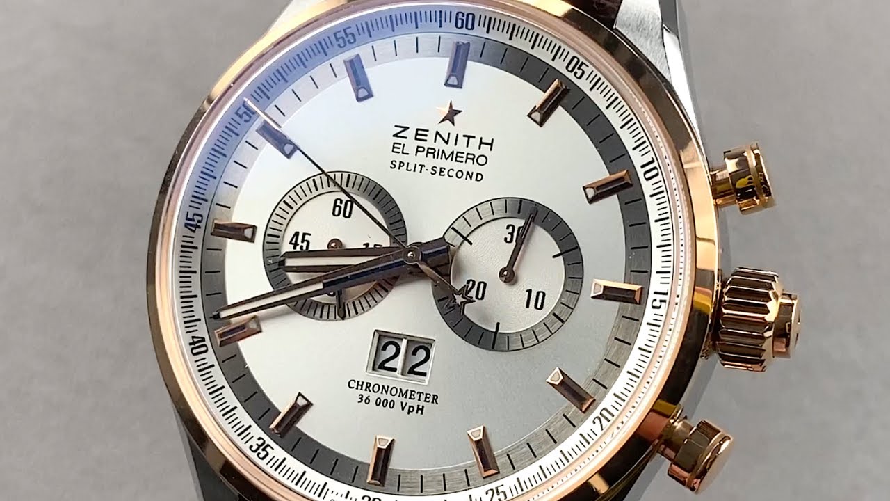 Zenith El Primero Split-Second Chronograph 51.2050.4026/01.C713 Zenith Watch Review
