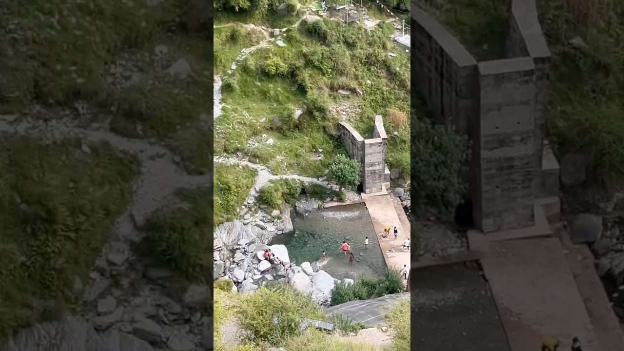 Bhagsunag waterfall near Mclo-Himachal ||