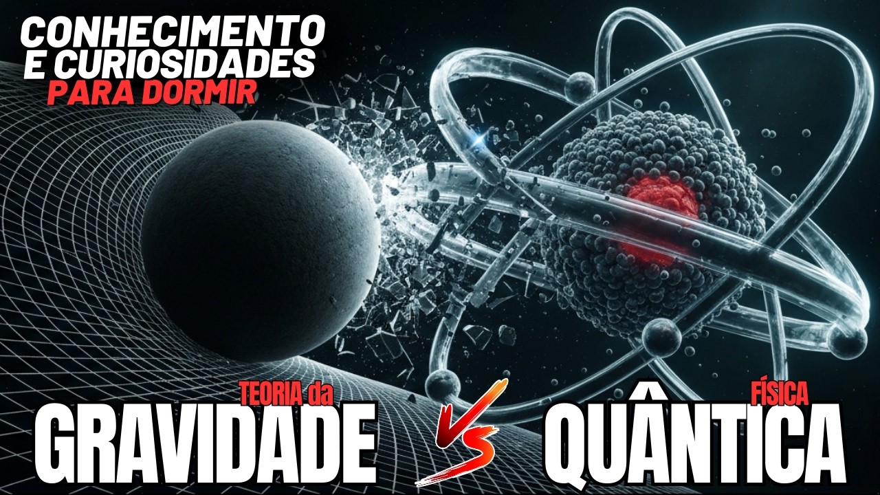 Por que a Gravidade e a Mecânica Quântica Não se Unem? O Grande Impasse da Física Moderna