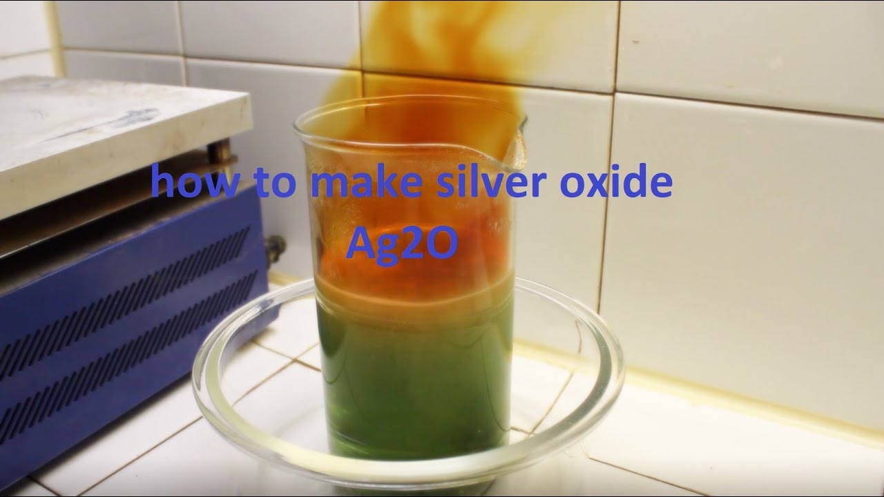 how to make silver oxide