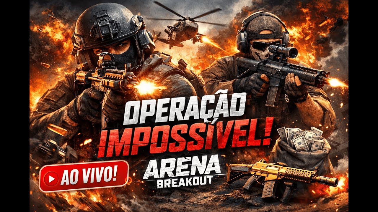 🔥 ESSA LIVE PODE TERMINAR EM TUDO… OU EM NADA! 🔥ARENA BREAKOUT