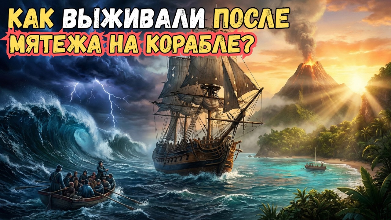 История выживших с корабля Баунти🌛 Лекция для сна