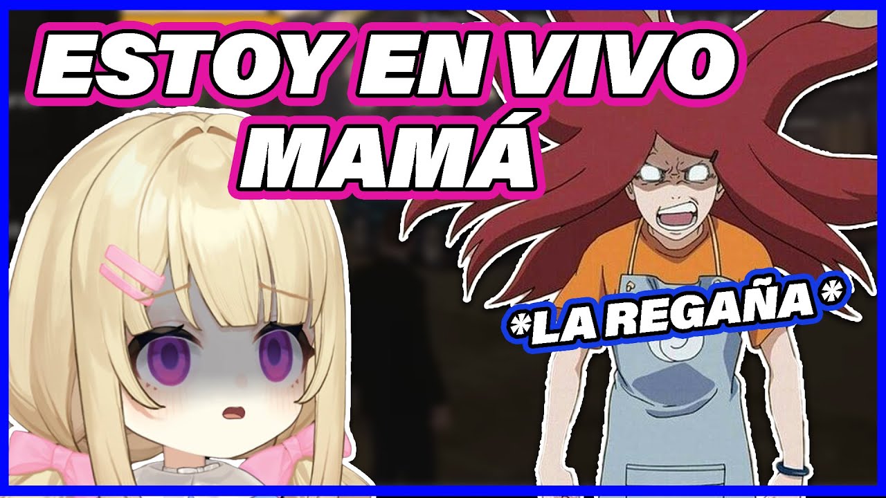 Su madre entra sin aviso a su habitación y la regaña 【Vtuber Sylvie Ruru 】