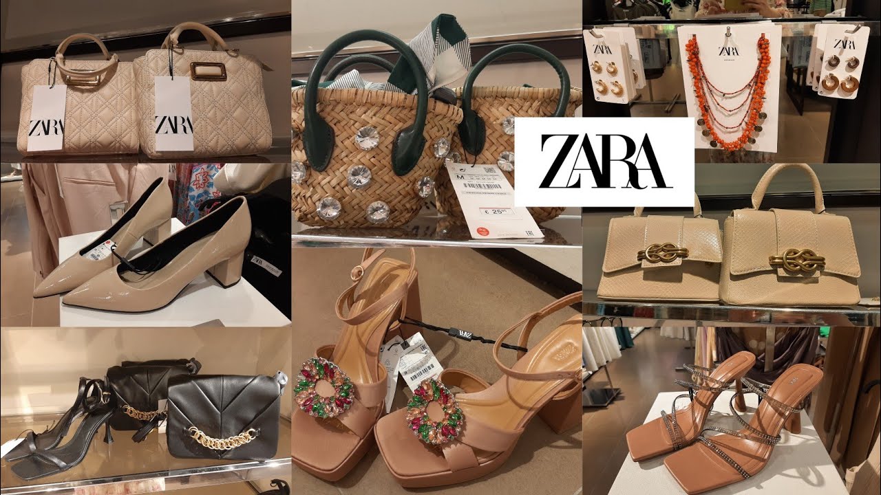NOVEDADES ZARA🔥😍NUEVA COLECCIÓN EN CALZADO DE PRIMAVERA-VERANO/BOLSOS& ACCESORIOS 2022/الأحذية زارا