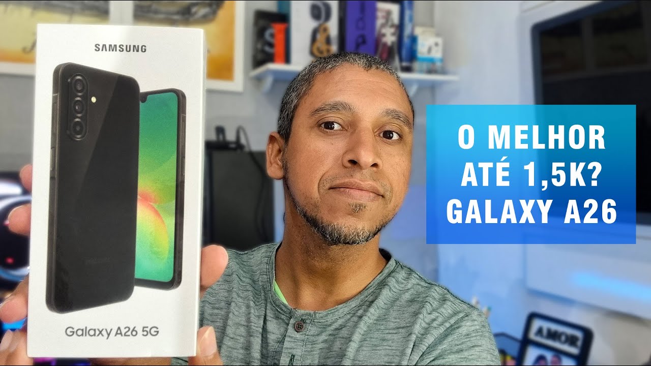 Unboxing + Impressões – Samsung Galaxy A26, é a melhor opção até R$ 1,5k?