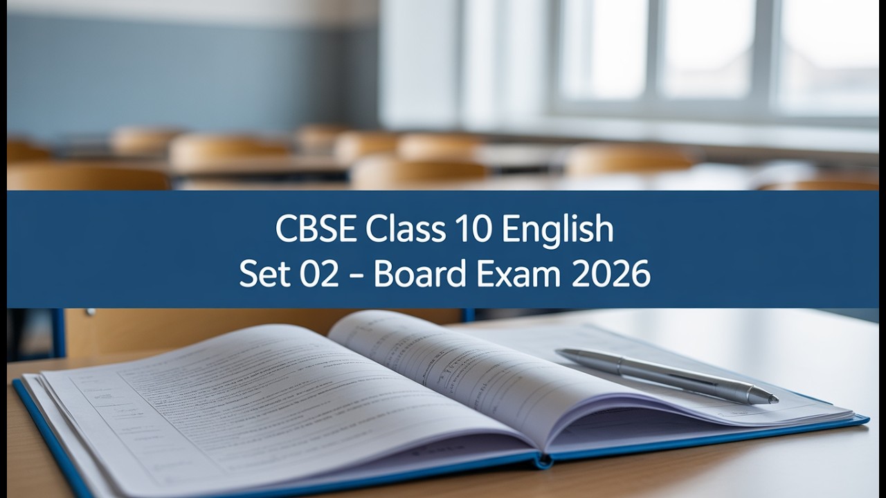 CBSE Board Class 10 English Set 2 Question Paper 2026 | Full Analysis & Solutions | Term 2