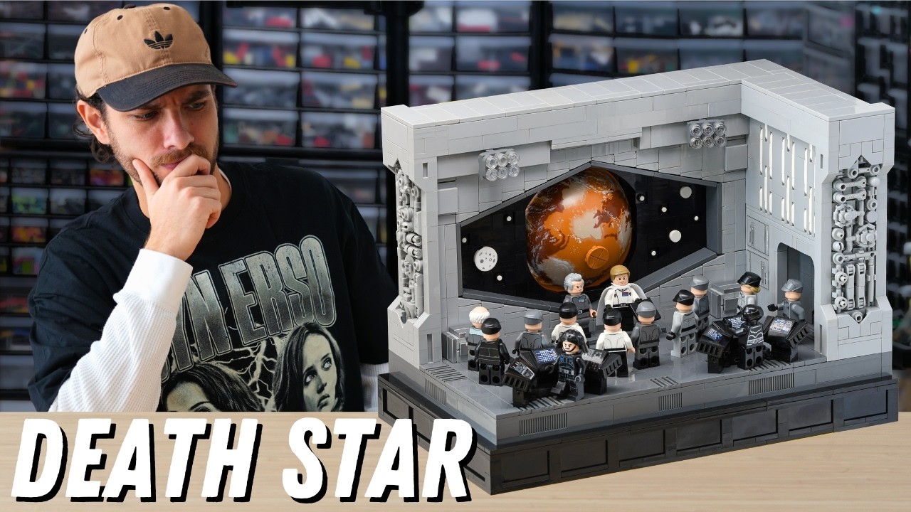 I Build a LEGO Star Wars Death Star MOC