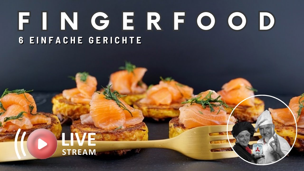 Fingerfood aus dem Kombidämpfer mit Franz Stolz