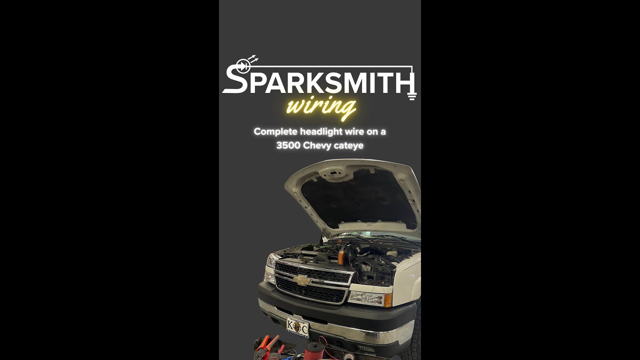 Sparksmith Wiring: New Headlights on a Chevy Cateye
