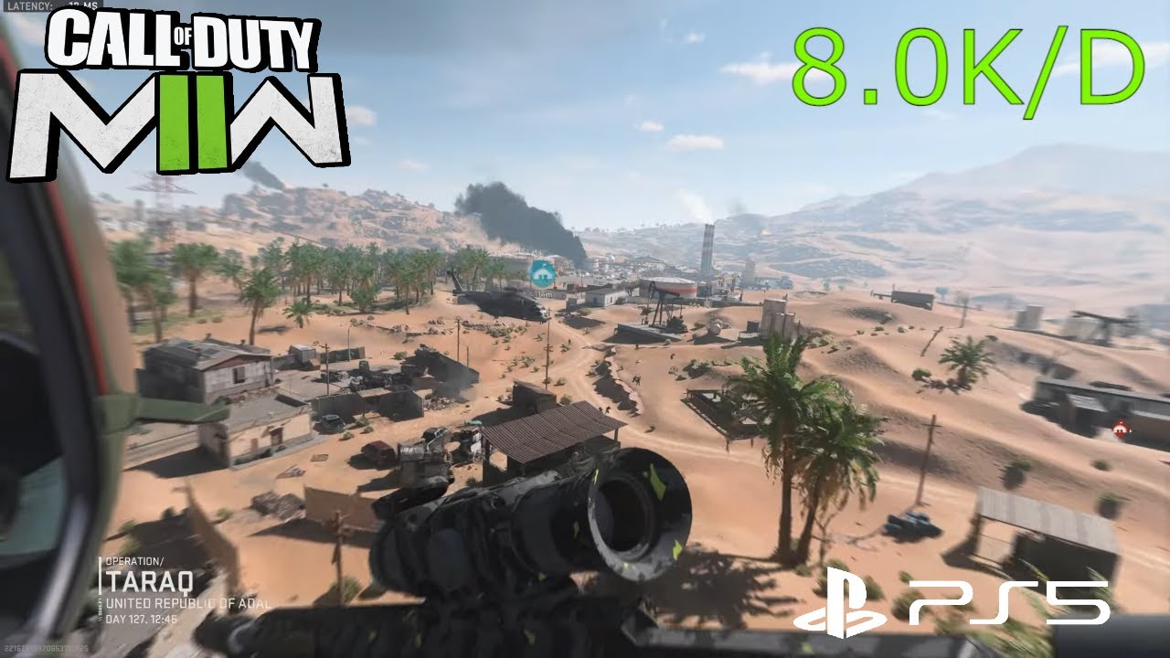 Call Of Duty: Modern Warfare 2 - INVASION GAMEPLAY (No Commentary) 8.0 K/D