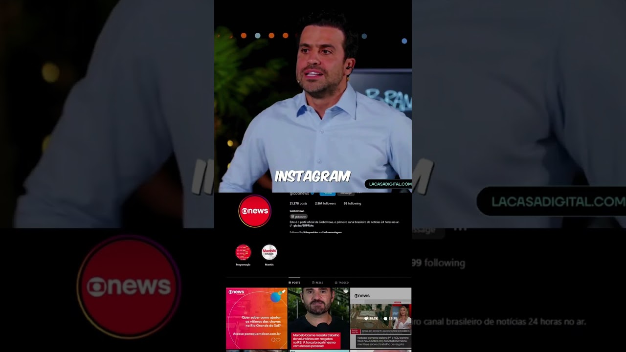 A Globo arregou e tirou o video do ar!!  Incr&iacute;vel!!!!  #shorts #obrigadomarcal