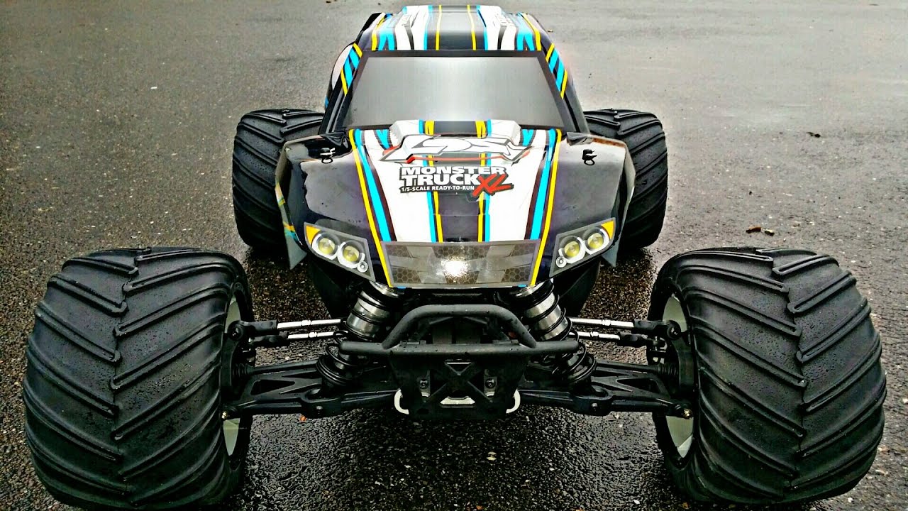 Losi MTXL First Startup , Break in & Drift