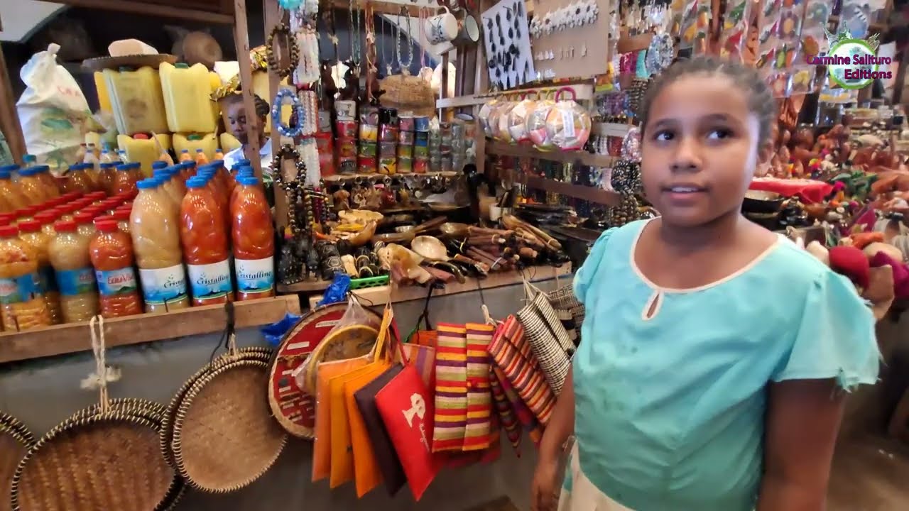 Que rapporter de Madagascar? Le marché de Hell-Ville à Nosy Be
