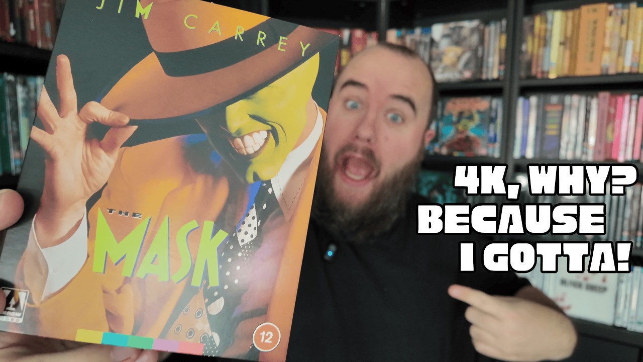 The Mask Gives Jim Carrey a Wild 4K Upgrade! | Arrow Video Unboxing & Review