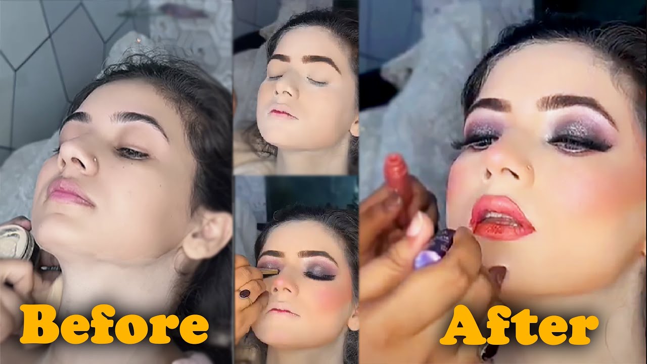 Faisalabad Bridal Makeup Tutorial – Glam by Sana | Step by Step Bridal Transformation