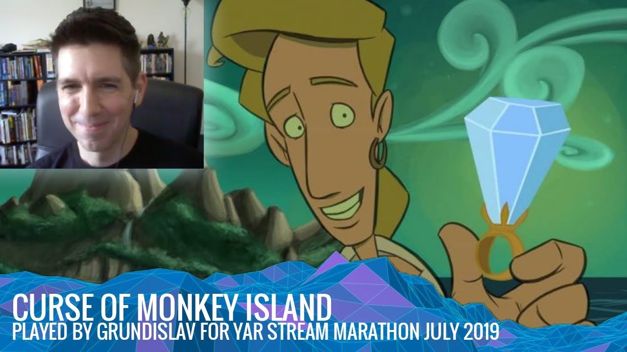Grundislav plays CURSE OF MONKEY ISLAND | YAR Stream Marathon July 2019
