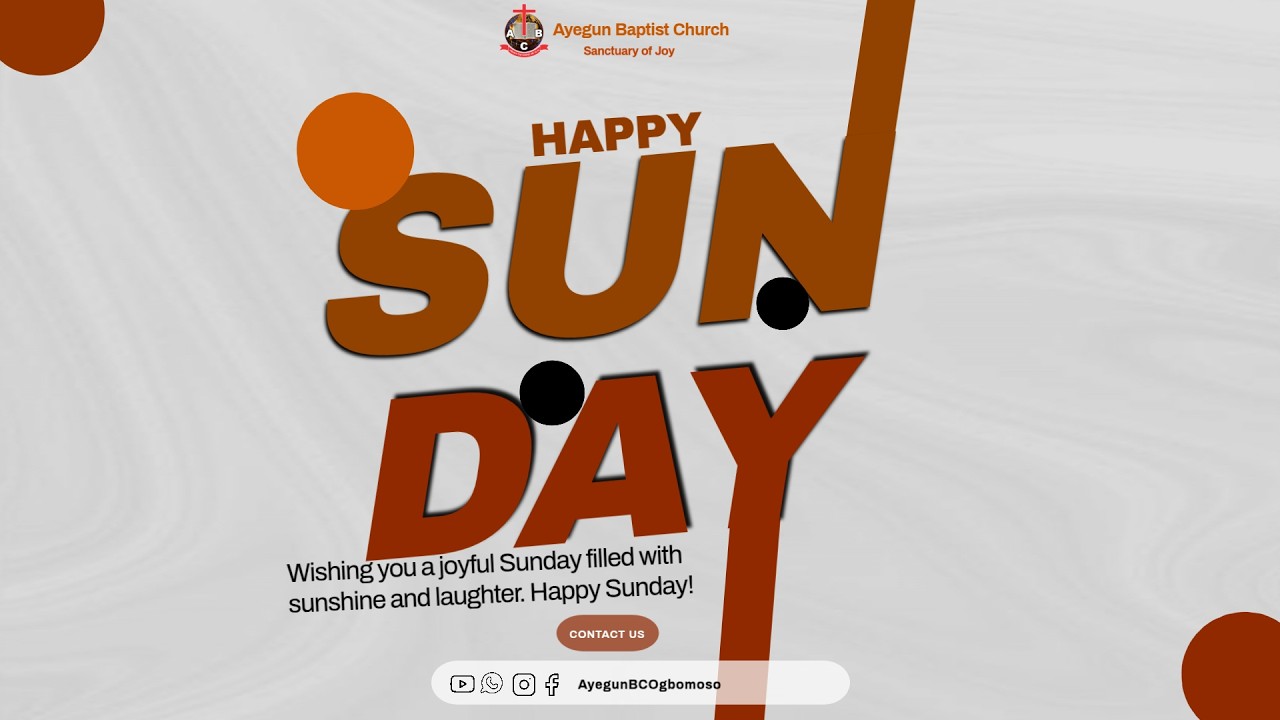 SUNDAY SERVICE || 15TH FEBRUARY, 2026
