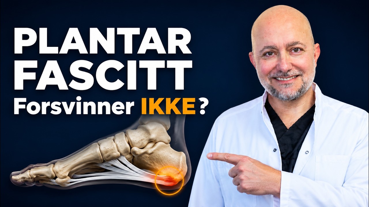 Plantar Fascitt: Derfor forsvinner ikke smerten – og hva som faktisk hjelper