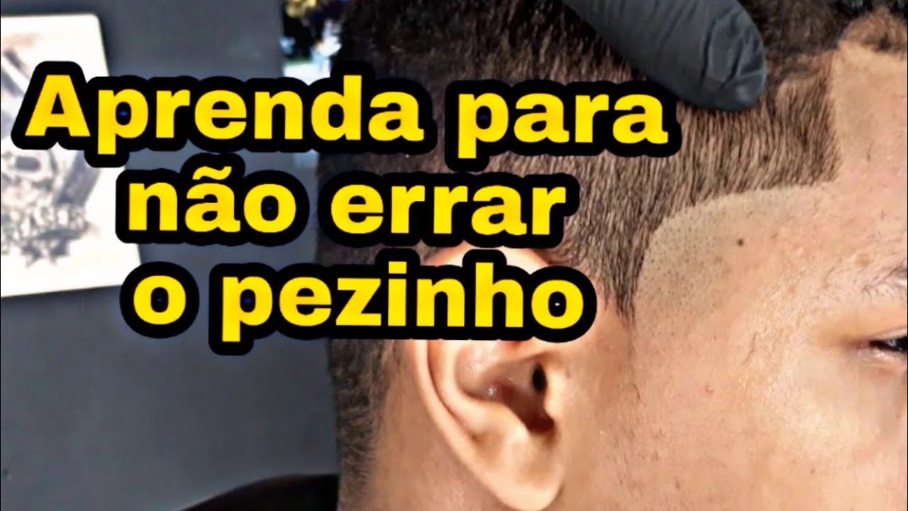 Aprenda Fazer a curva do Pezinho (acabemto fino) Barbeiro Barbosa