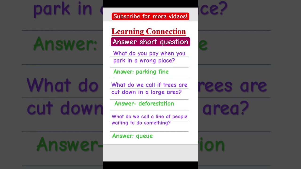 English pte short answer questions latest exam #shorts #pte #learnenglish #englishshorts #learning
