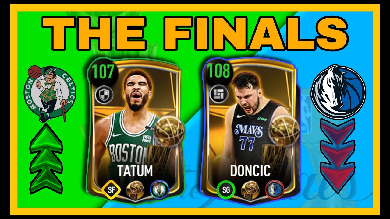 NBA FINALS REVIEW & GAMEPLAY 103 LUKA & TATUM ! GREAT BUILDS BUT FOR WHOM ? NBA LIVE MOBILE ! NBA
