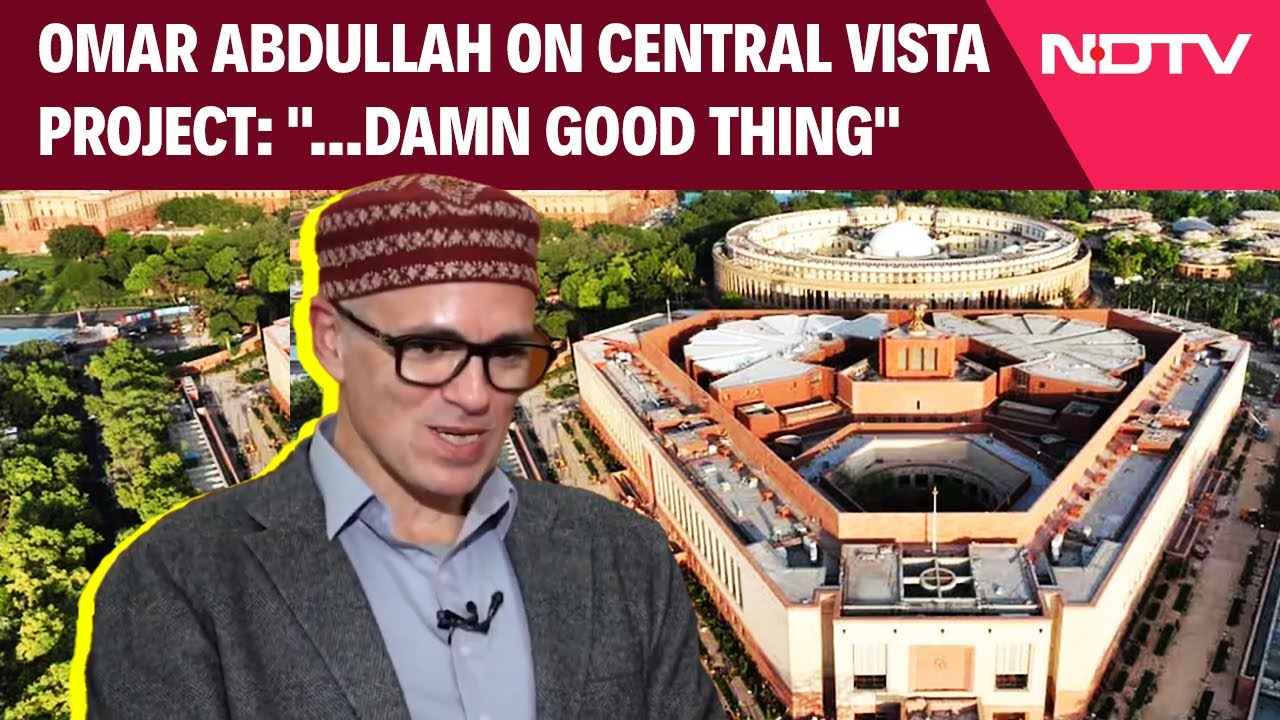Omar Abdullah Interview | Omar Abdullah On Central Vista Project: 
