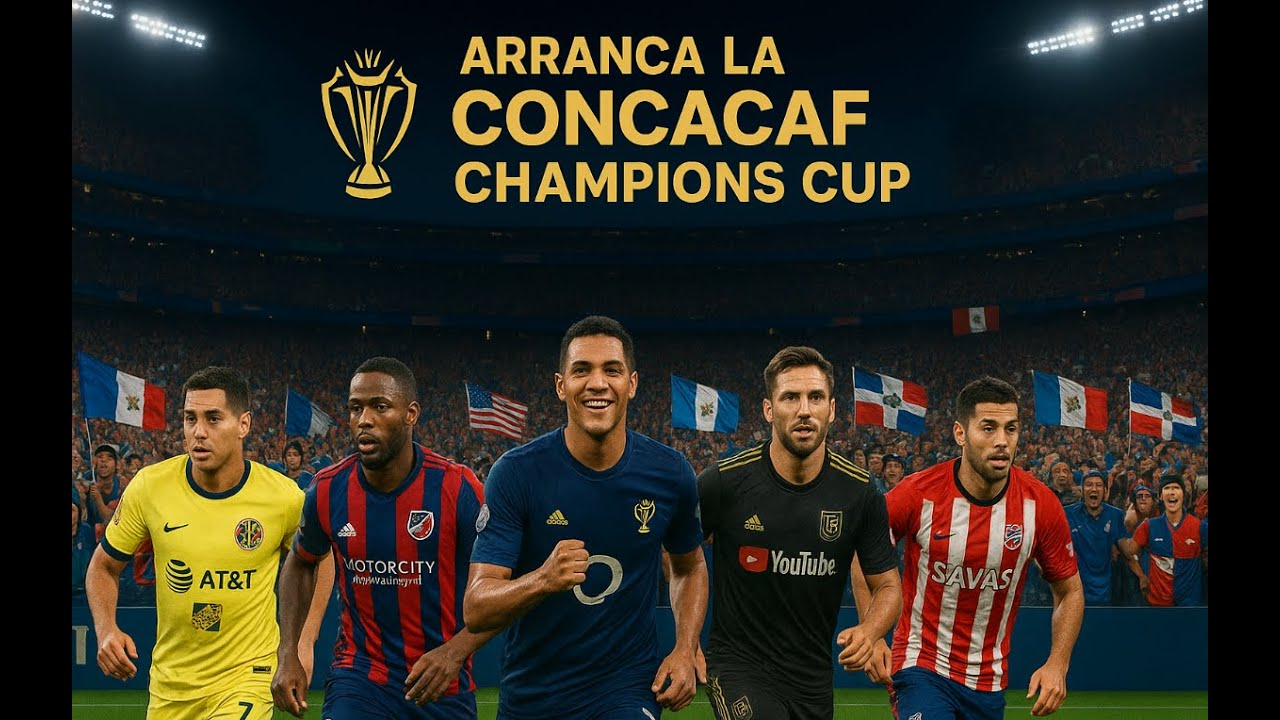 LA CHAMPIONS DE LA CONCACAF...ESTA LISTA.!!!!