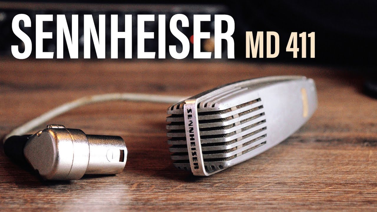 Sennheiser MD 411 // Vintage Mikrofon // Umr&uuml;stung XLR & Test
