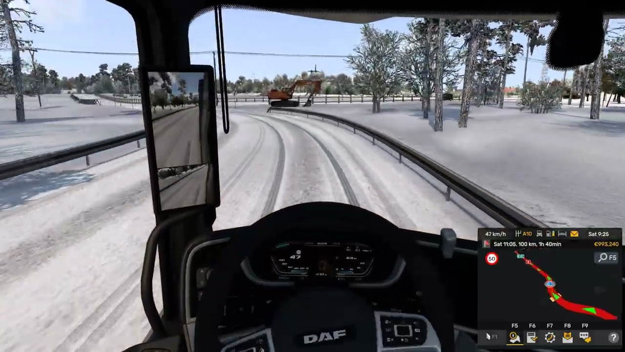19 Tons of Outdoor Floor Tiles Across Poland 🇵🇱 Heavy DAF Truck Route in Euro Truck Simulator 2 №1