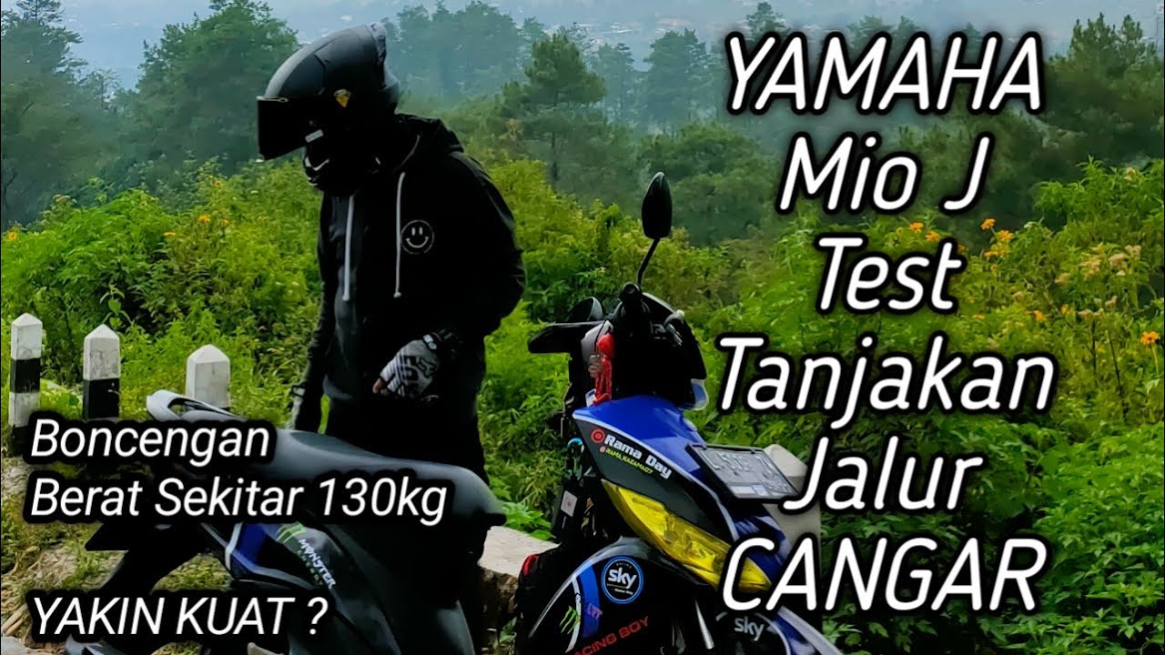 Test Ride Yamaha Mio J Jalur Cangar Jawa Timur Tanjakan Parah