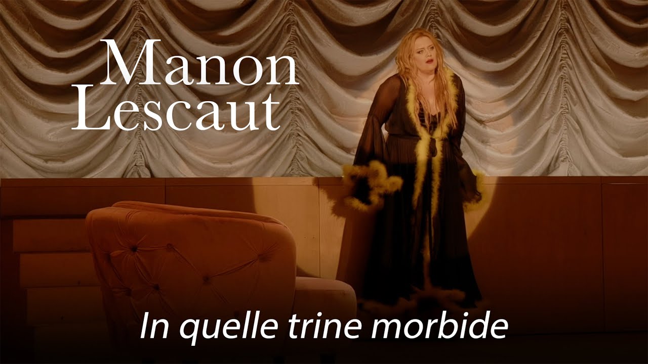 Soprano Iwona Sobotka sings 'In quelle trine morbide' – MANON LESCAUT Puccini – Poznań Opera