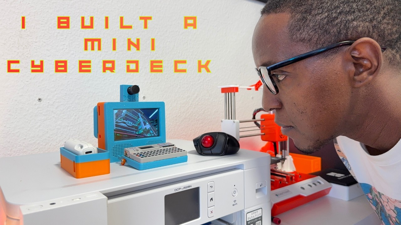 i built a Mini Cyberdeck computer