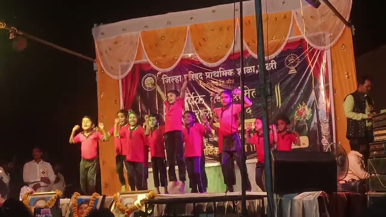 वार्षिक स्नेहसंमेलन पांढरी ✨💗 @mauli__ronte__033 