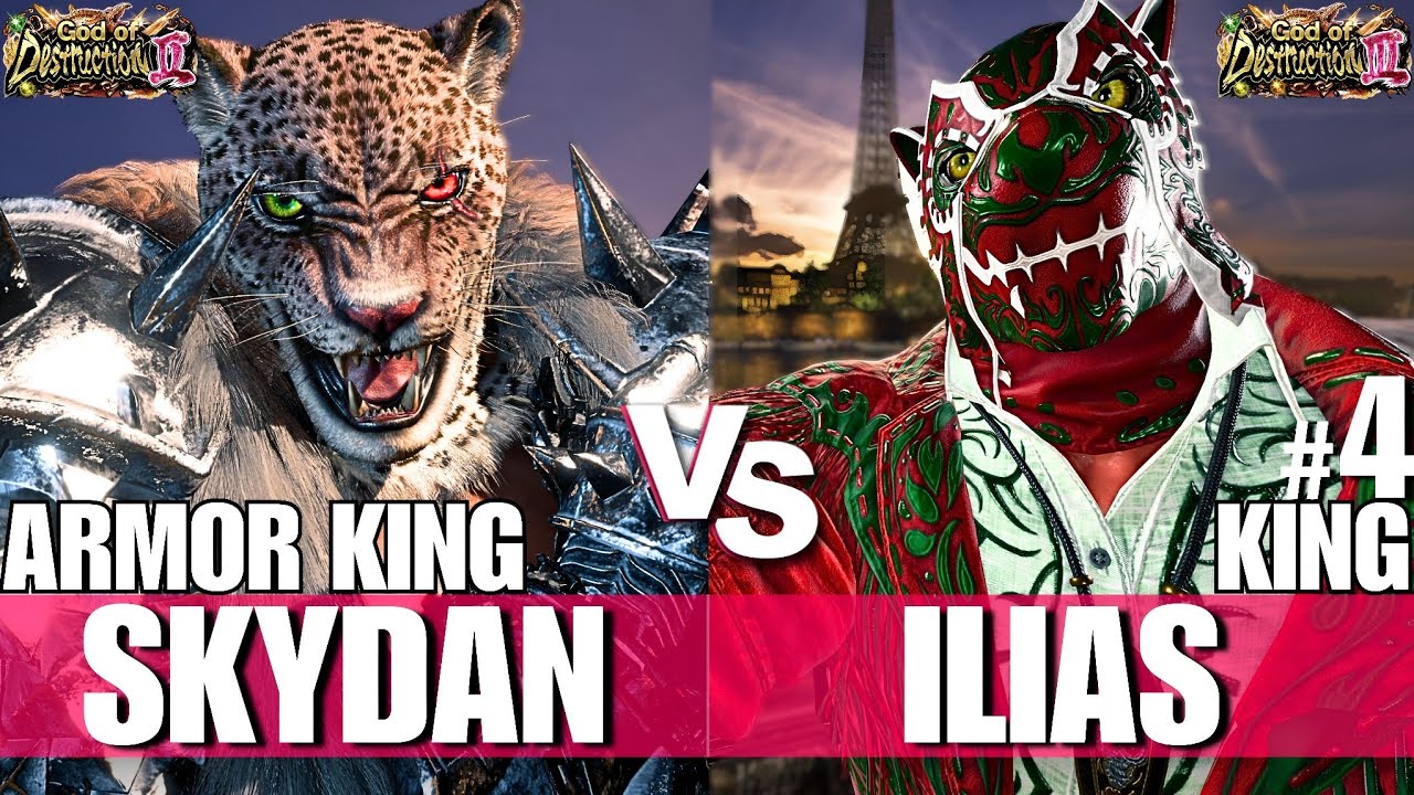 Tekken 8 - Skydan (Armor King) vs Ilias (King) | High Level Ranked Matches