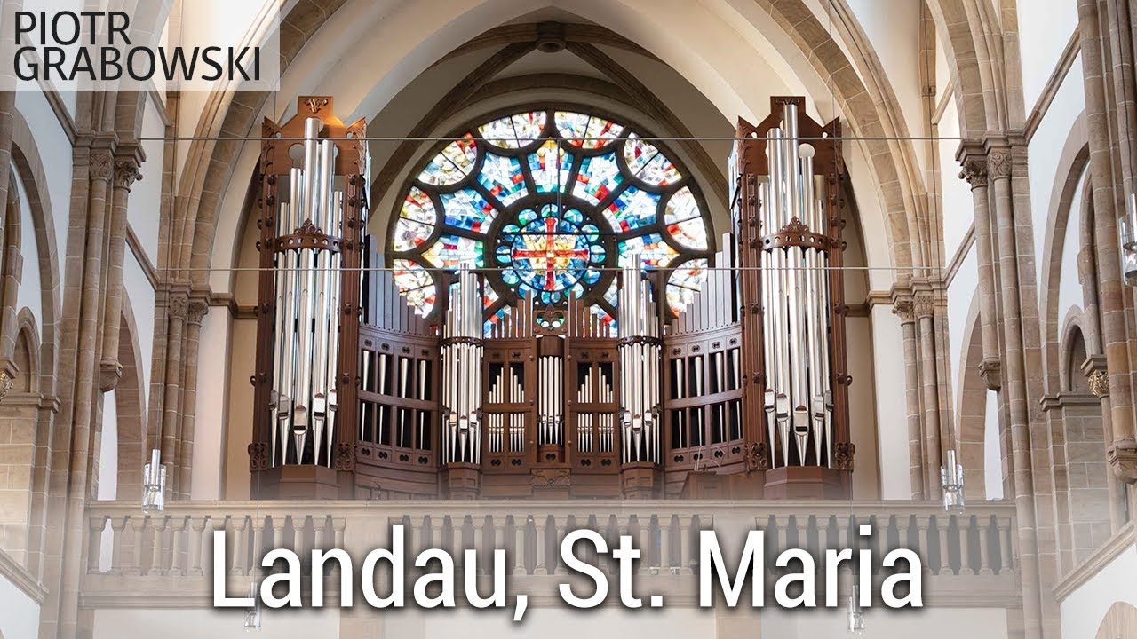 Landau, St. Maria - Pipe organ sample set for Hauptwerk