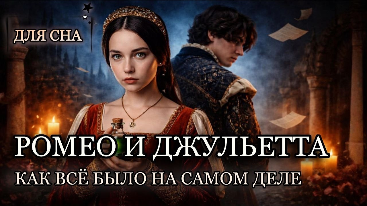 ЛЕКЦИЯ ДЛЯ СНА😴История Ромео и Джульетты: без иллюзий о любви