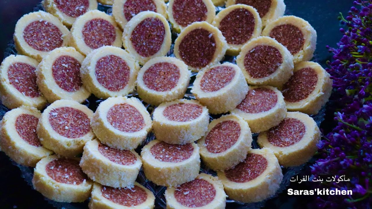 تذوق أطيب  رولات جوز الهند بثلاث مكونات فقط للضيافة طعم خرررافي بنت الفرات