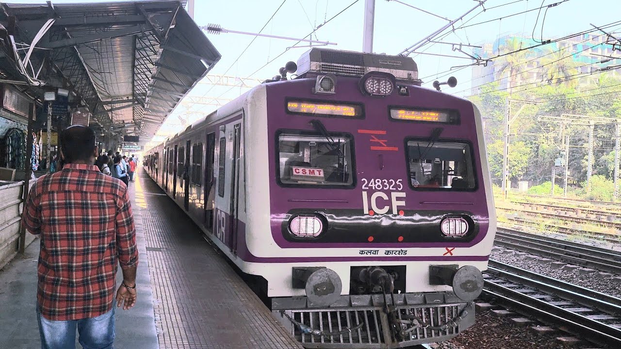 Vidhyavihar Station Train Sightings: Local & Express Trains in Action