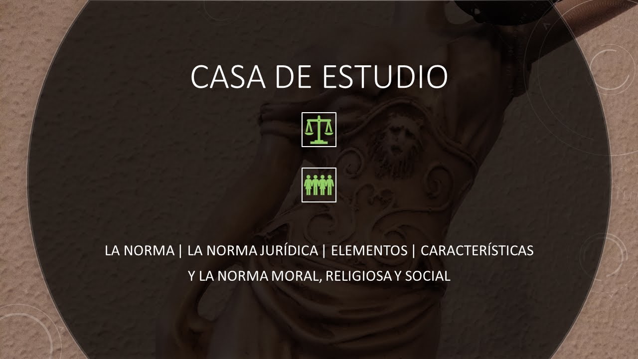 [PODCAST] La Norma | La Norma Jur&iacute;dica | La Norma Moral, Religiosa y Social