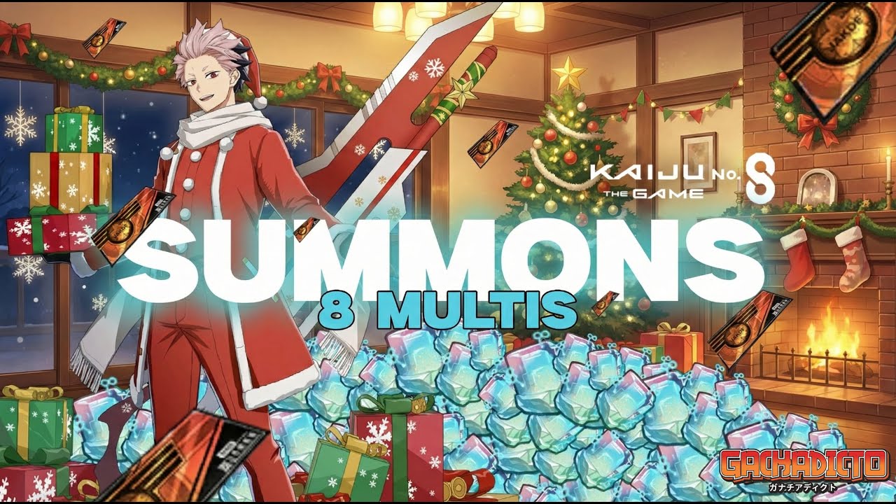 ¿ME TOCARÁ SANTA GEN? 🎅 8 Multis al Banner Navideño | Kaiju Nº8 The Game 🎄🎄🎄