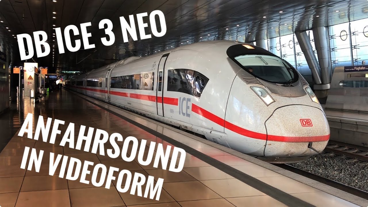 DB Baureihe 408 ICE 3 Neo (Siemens Velaro MS) Anfahrsound | High Speed Train Acceleration Sound
