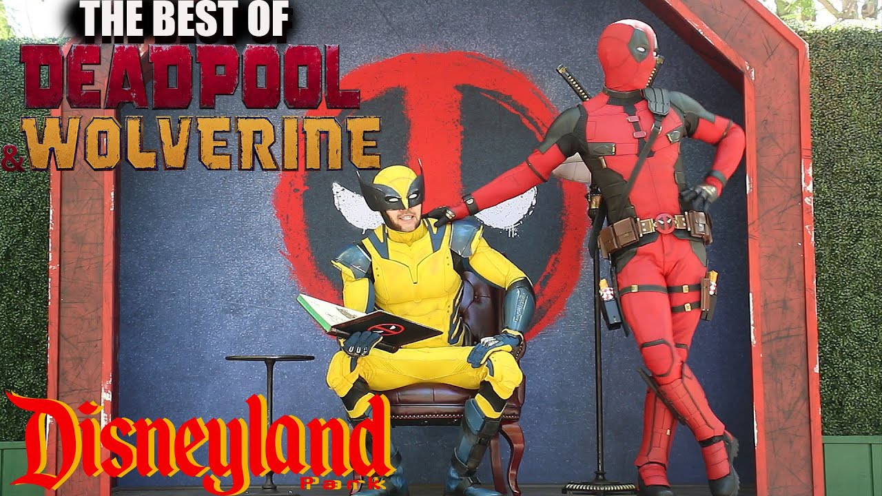 The Best of Deadpool & Wolverine at Disneyland