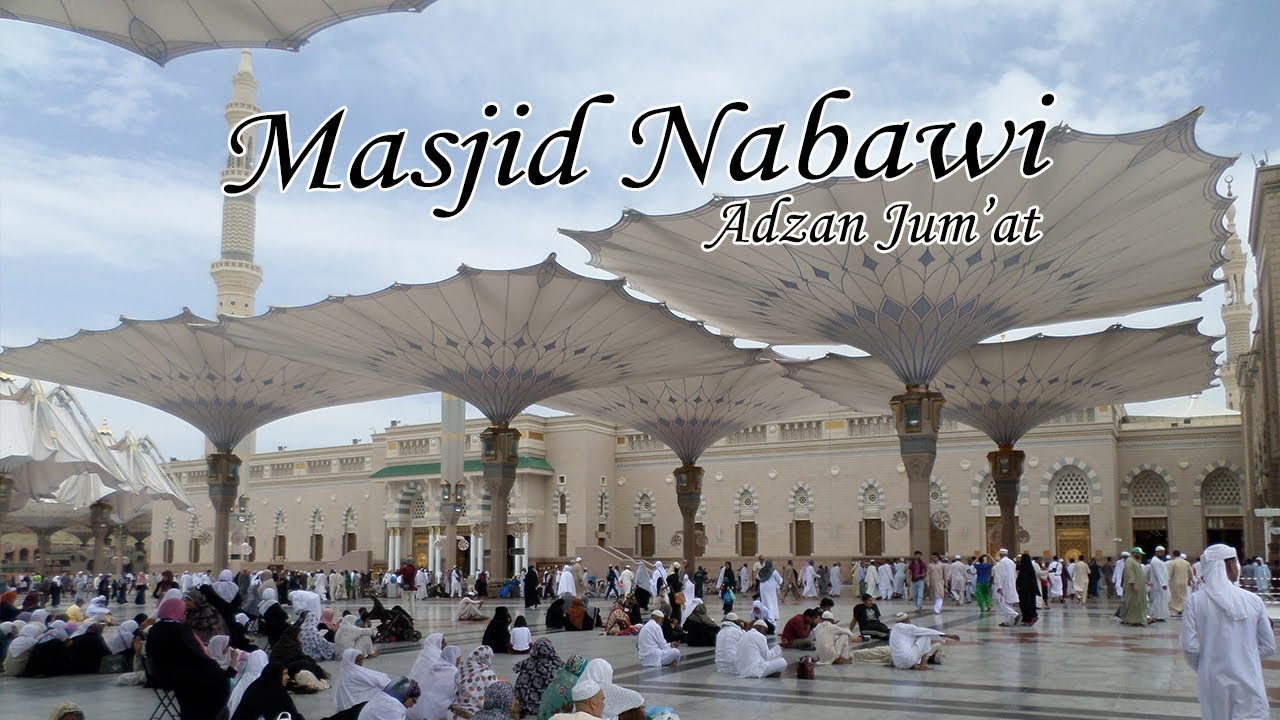 Adzan di Masjid Nabawi Madinah Jum'at 01 Juli 2022