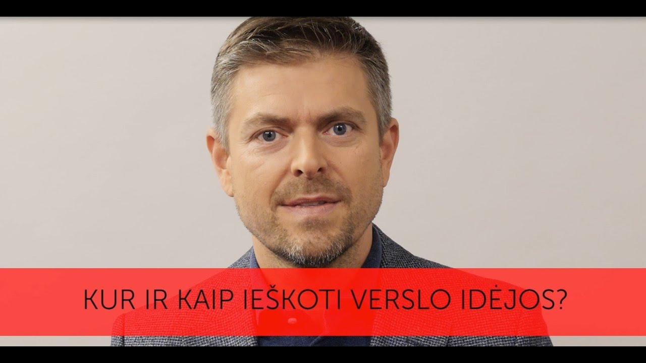Investuotojas Ilja Laurs atskleidė, kaip gimsta geriausios verslo idėjos