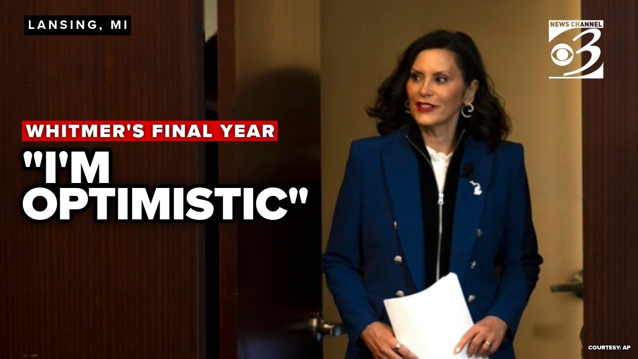FULL INTERVIEW | Michigan's Gretchen Whitmer talks final year priorities, state budget