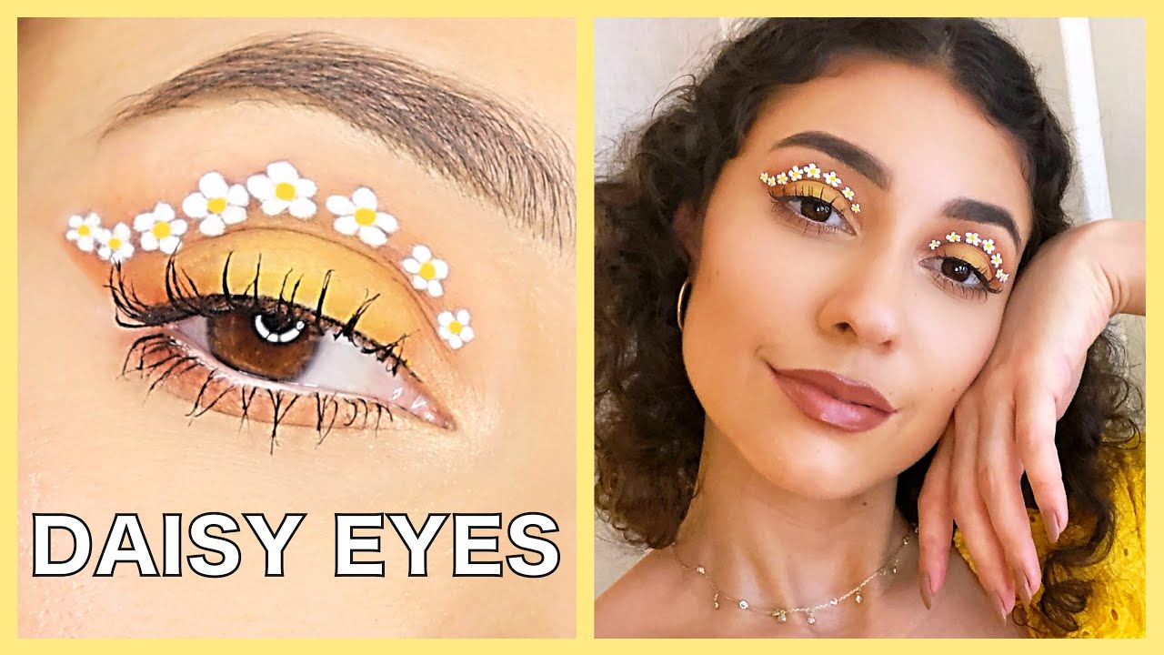 EASY FLOWER EYE MAKEUP TUTORIAL
