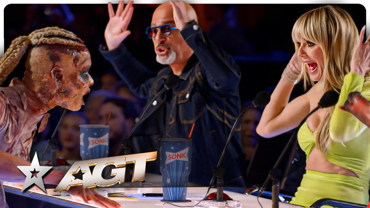 5 America's Got Talent Auditions That Are STRAIGHT OUT OF A HORROR MOVIE! 😱